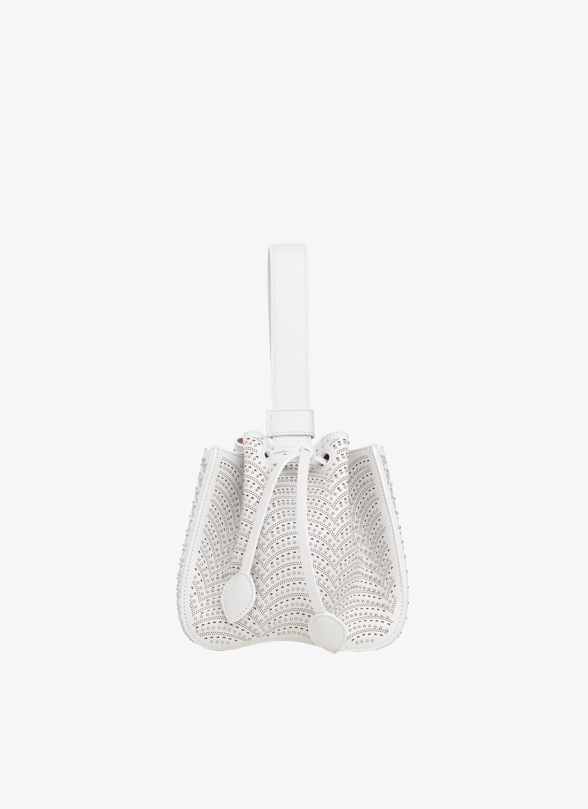 Rose Marie 16 bag ALAÏA OPTIC WHITE ROSE MARIE 16 BAG